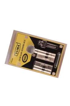 Yuma 68mm Mandallı Çelik kapı Tuzaklı Barel Seti - Sarı Yuma 68mm Mandallı Çelik kapı Tuzaklı Barel Seti - Sarı