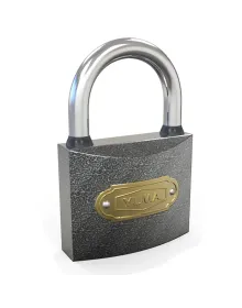 Yuma Gri Döküm Kısa Asma Kilit 32mm