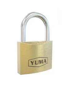 Yuma Türk Malı Pirinç Kısa Asma Kilit 60 mm