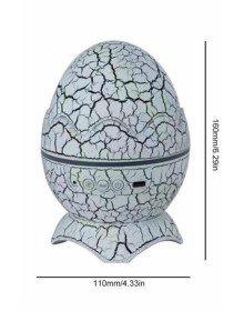 Yumurta Görünümlü Masa ve Gece Lambası Renk Değiştirebilen Projektör