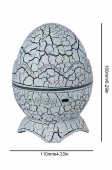 Yumurta Görünümlü Masa ve Gece Lambası Renk Değiştirebilen Projektör