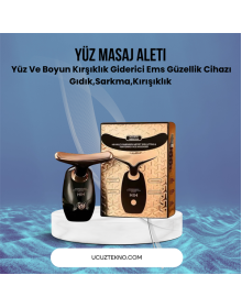 Yüz ve Boyun Masaj Aleti – Yunus Tasarım, Görünümü Giderici
