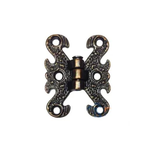 Zamak Kelebek Menteşe - Küçük, 30x40mm, Oksit, 1 Adet Zamak Kelebek Menteşe - Küçük, 30x40mm, Oksit, 1 Adet