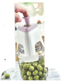 Zeytin Çizme Aparatı - Kesme Makinesi - Parmaklık Hediyeli