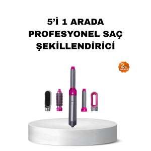 5 in 1 Hair Styling Set with Negative Ion Technology and Quick Drying