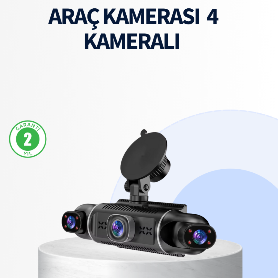 4 Camera Dash Cam 1080P GPS Tracking WiFi Night Vision 4 Camera Dash Cam 1080P GPS Tracking WiFi Night Vision