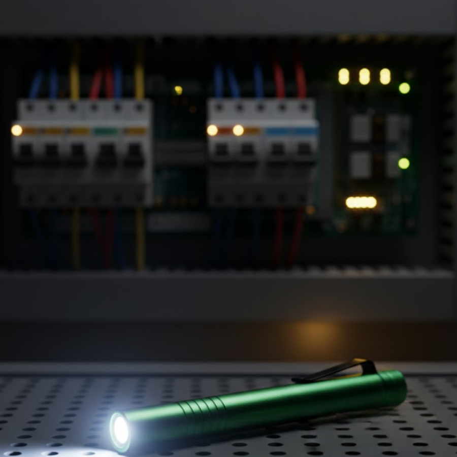 Multi-Purpose LED Pen Flashlight Ideal for Daily and Technical Use