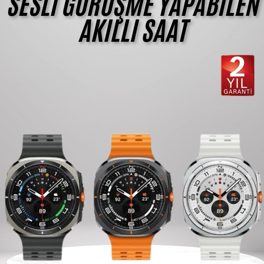 Smart Watch Amoled Screen Bluetooth Connected Health Tracking GPS Compatible