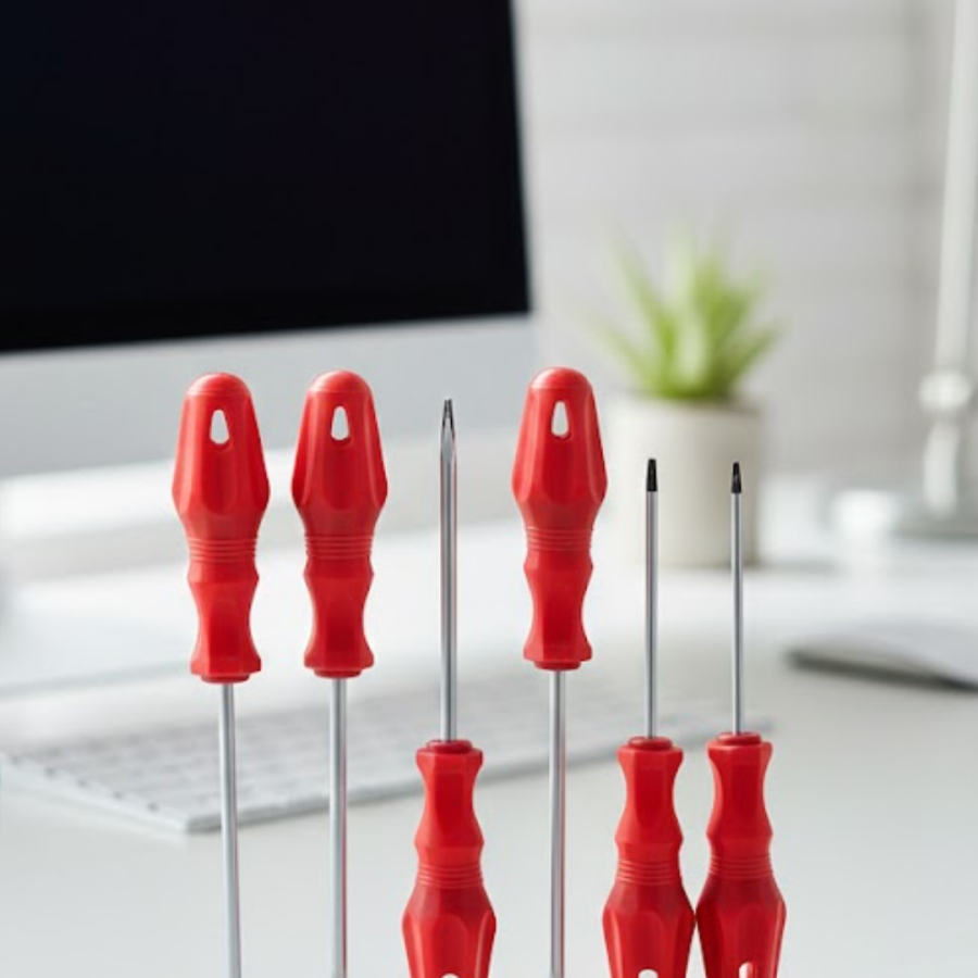 7-Piece Screwdriver Set Flat and Phillips Head Multi-Purpose Use
