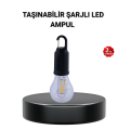 Portable Rechargeable LED Camping Lamp – Type-C Port and Hook Design