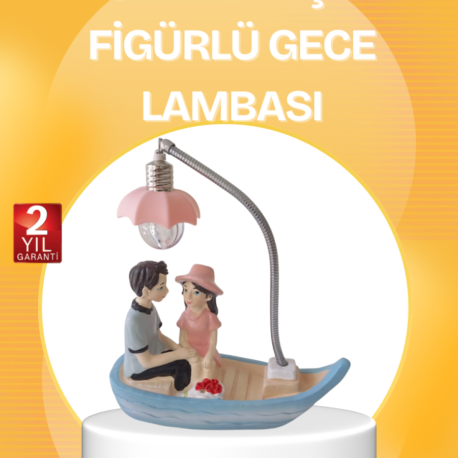 Romantic Couple Figure Night Light Sandal Model Special Gift for Lovers