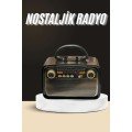 Nostalgic Radio Bluetooth Connected Music Box Wooden Nostalgic Radio Bluetooth Connected Music Box Wooden