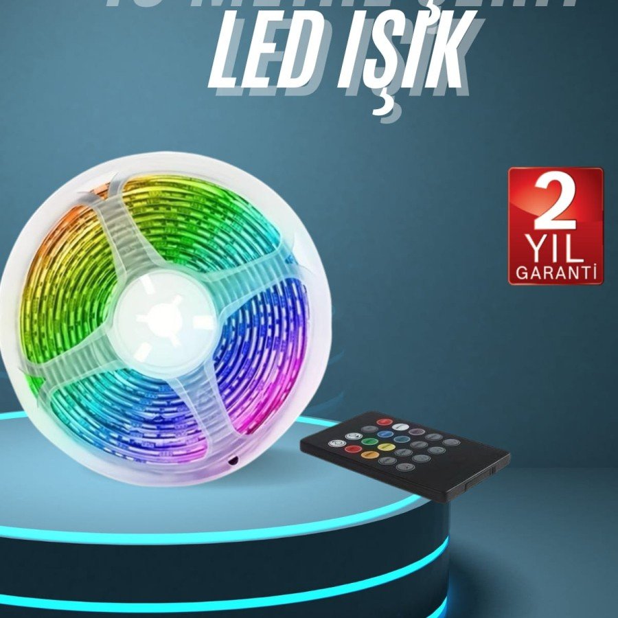 10M LED Strip Indoor Colorful RGB LED Strip With Control