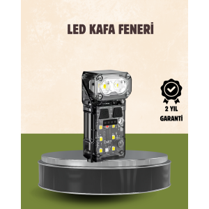 3 in 1 LED Headlight Rechargeable Magnetic with Sensor 10 Hours of Use