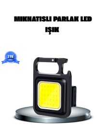 LED Mini Keychain Flashlight – 1000 Lumen Powerful Light and USB Type-C Rechargeable