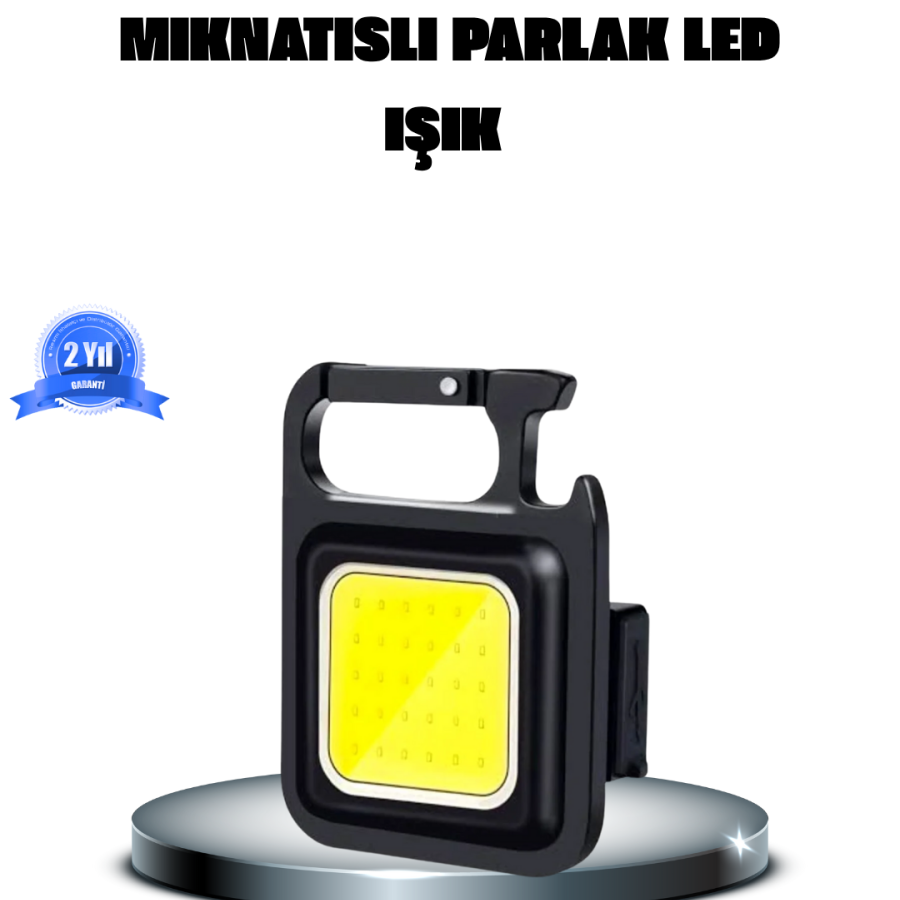 LED Mini Keychain Flashlight – 1000 Lumen Powerful Light and USB Type-C Rechargeable