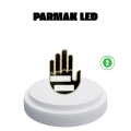 176 LED Amber Color Hand Gesture Controlled Motorcycle Turn Signal