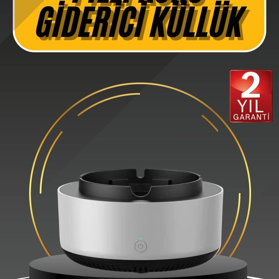 Ash Tray Air Purifier Vehicle Smart Ashtray Smoke Purifier