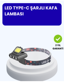 800 Lumen LED Head Lamp COB and XPE Led Type C Adjustable with Rechargeable
