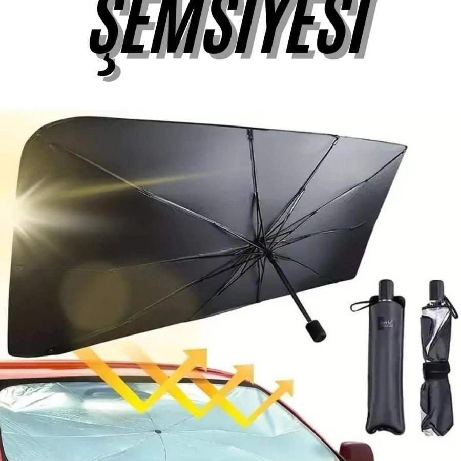 AUTO GLASS SUN VISOR UMBRELLA