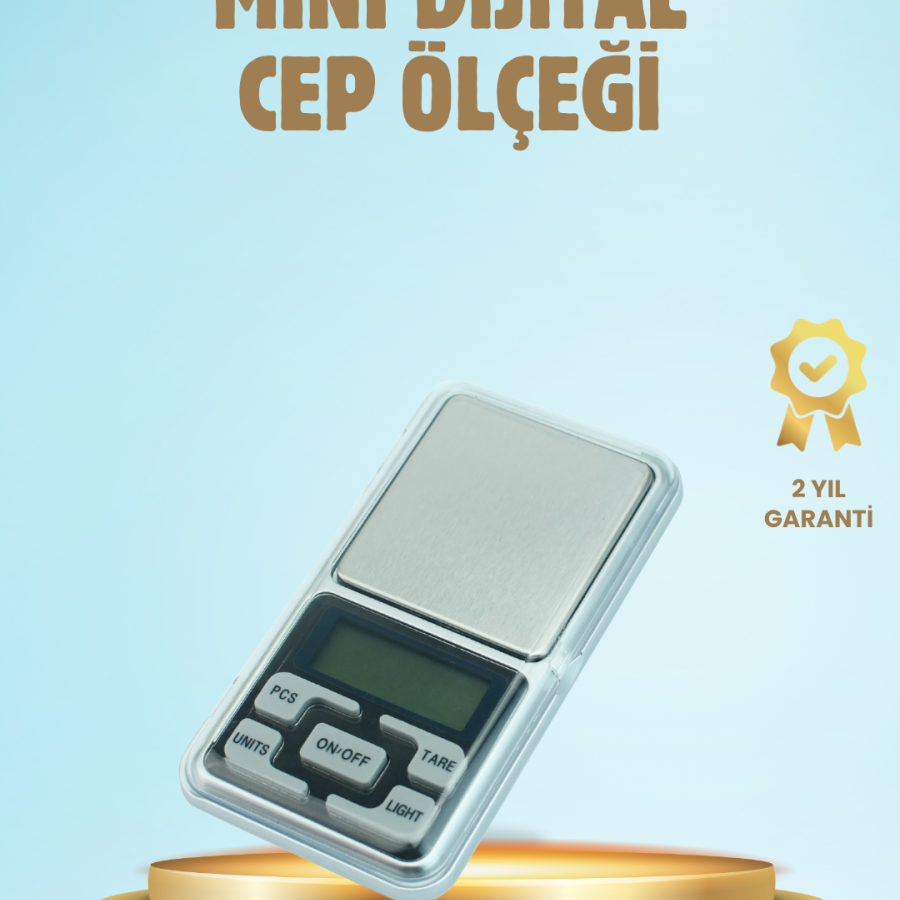 300 Gr Precision Pocket Scale with Blue Light LCD Display
