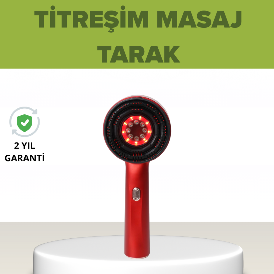 Electric Vibration Massage Comb Red Light Therapy Electric Vibration Massage Comb Red Light Therapy