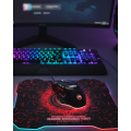 Illuminated Mouse and Mousepad Set Ergonomic Design and RGB Lighting Illuminated Mouse and Mousepad Set Ergonomic Design and RGB Lighting