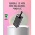 50,000 mAh Ultra Powerful Powerbank Portable Charger with 4 USB Outputs, LED Digital Display, Fast Charging Support