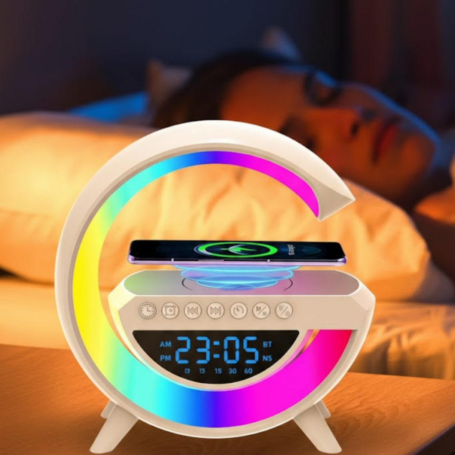 RGB Lighted Wireless Speaker Bluetooth USB FM TF Card Supported RGB Lighted Wireless Speaker Bluetooth USB FM TF Card Supported