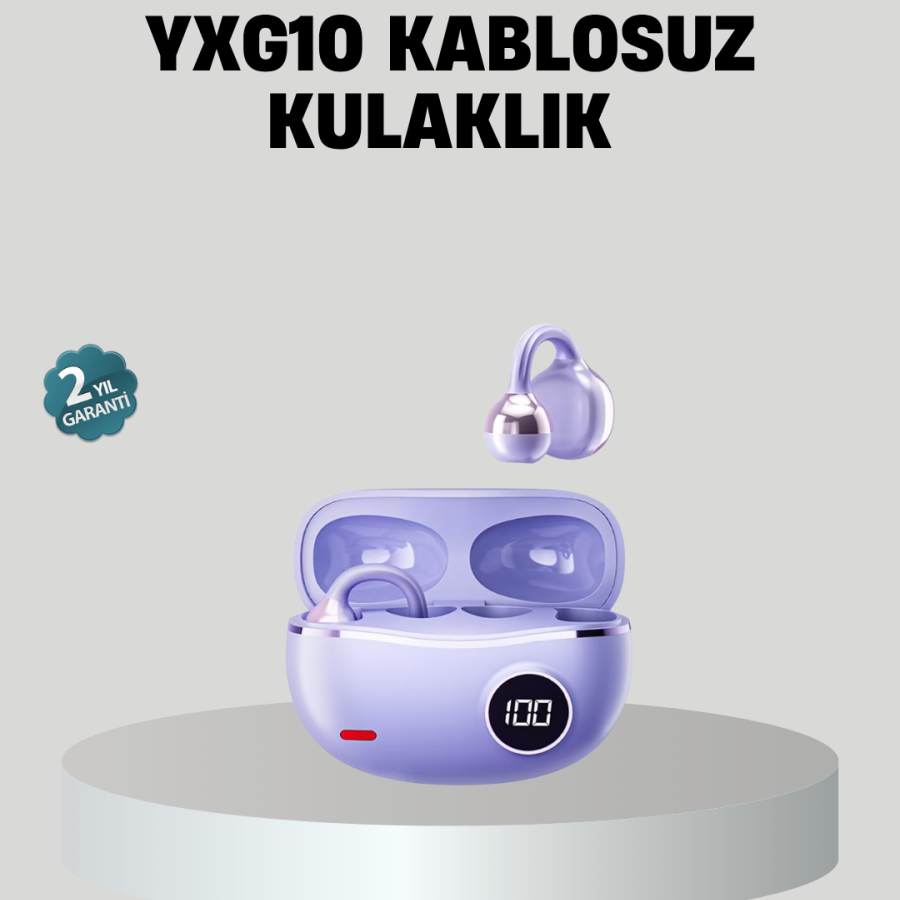 Behind-the-Ear Clip-on Bluetooth Headset YXG10 Ergonomic with Silicone Material Behind-the-Ear Clip-on Bluetooth Headset YXG10 Ergonomic with Silicone Material
