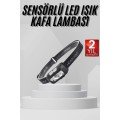 Sensor Rechargeable Type-c Charging Light Head Lamp Camping Lamp