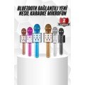 Karaoke Microphone with Bluetooth Connection, Aux Input, Long Battery Life, High Sound Quality