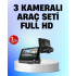 Full HD 1080P 3 Camera Car DVR – Security Solution with Night Vision and G-Sensor