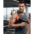 Hot Cold Therapy Massage Gun Dual Function Rechargeable Deep Tissue Device with 6 Heads
