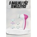 Skin Cleansing and Massage Tool with 5 Heads, Acne and Pimple Prevention
