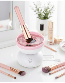 Electric Makeup Brush Cleaner USB Powered Automatic Brush Washing Machine