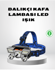 Rechargeable LED Headlamp – 4 Light Modes, IPX5 Waterproof, with Motion Sensor