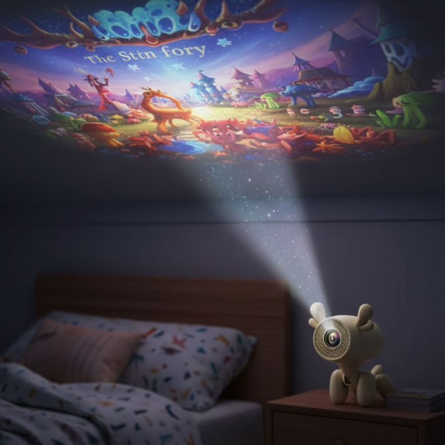 Deer Design Smart Projection 500 ANSI Lumens with 4K Support