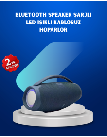 IPX5 Waterproof Portable Bluetooth Speaker with Colorful Lights