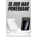 Magsafe Fast Charging 10.000 Mah Wireless Charging Powerbank Android and IOS Compatible