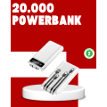 20.000mAh PD Powerbank LED Light LCD Screen Built-in Cable Multiple Input 20.000mAh PD Powerbank LED Light LCD Screen Built-in Cable Multiple Input