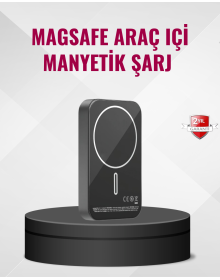 MagSafe Car Phone Holder 15W Fast Charging Type-C Port