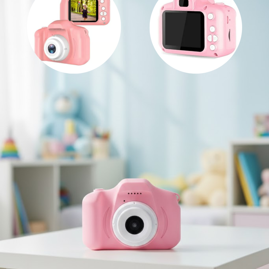 HD Mini Digital Camera Rechargeable Portable Recorder with Video and Photo Shooting Features
