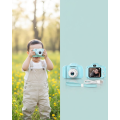 Blue Mini HD Digital Camera Rechargeable Portable Recorder with Video and Photo Shooting