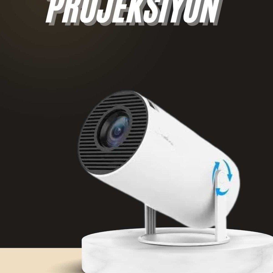 Standing Projection Portable Mini Projector Cinema Projector Android