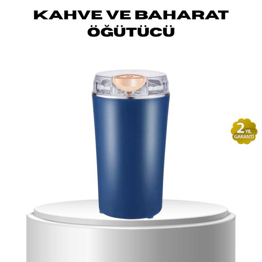 Automatic Coffee and Spice Grinder with Stainless Steel Spare Blade