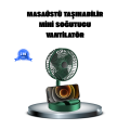 Foldable Rechargeable Mini Fan 3-Stage Speed ​​Adjustable Portable
