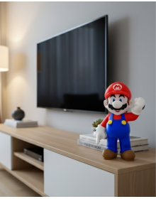 3D Super Mario Decorative Figurine Collectible Game Character Figure