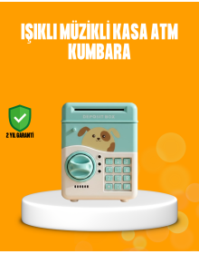 Water Green ATM Safe Appearance Electronic Password Children's Piggy Bank