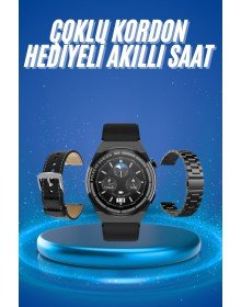 Smart Watch with Multiple Lanyards Gift Answering Calls Listening to Music Touch Screen